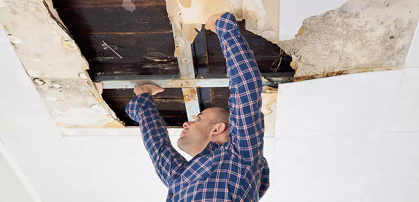 Attic Wood Rot Repair in Grayson