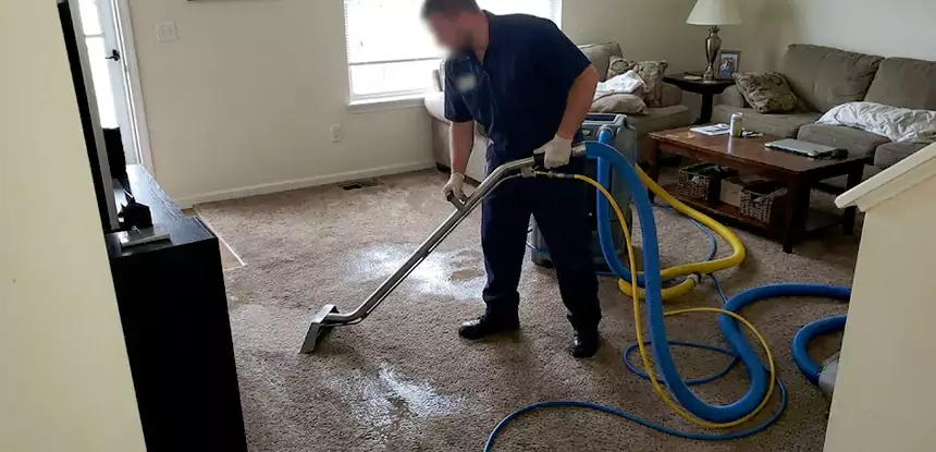 Flooded Basement Carpet Cleanup Grayson